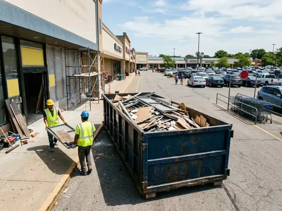 retail-store-renovation-debris-003 — frequently asked questions, Roll-off Dumpster Rentals in Kansas City, KS